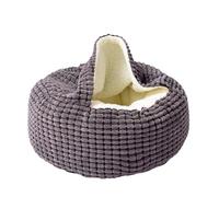Iouyjiu Cat Bed Round | Kitten Rest Beds Cave | Pet Resting House Pet Supplies Sleeping Bed for Small Medium Dog Cat