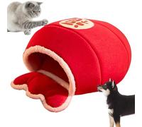 Iouyjiu Cat Cuddler Nest, Soft Pet Sleeping Bag, Washable Cat Bed, Plush Dog Bed, Cat Snuggle Sack Furniture, Comfortable Cat Sleeping Bag, Cat Bed For Winter,