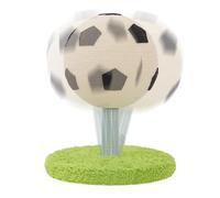 Iouyjiu Cat Scratcher Ball - Interactive Scratching Toy for Kittens Stress Relief Play | Sisal Wrapped Soccer Design, Bite Resistant Ball for Indoor Outdoor Exercise Training Daily Activity