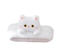 Iouyjiu Cat Spa Headbands, Plush Makeup Hair Band, Soft Elastic Facial Care Wrap, Lindo Animal Ears Design, Comfortable sin límites, Soft Material, 1.97x7.09in