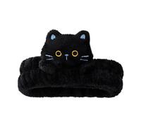 Iouyjiu Cat Spa Headbands, Plush Makeup Hair Band, Soft Elastic Facial Care Wrap, Lindo Animal Ears Design, Comfortable sin límites, Soft Material, 1.97x7.09in