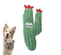 Iouyjiu Catnip Toys Cats, Teething Cat Toy, Plush Cactus Toy with Durable and Safe Material for Anxieties Relief Calming Exercise and Playful Interaction, 1 Piece