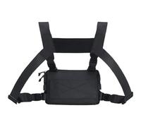 Iouyjiu Chest Bag Backpack, chaleco deportivo Fanny Pack, ligero ajustable Sling Bag with Multiple Pockets, Perfect for Hiking, Hunting, Climbing, Camping, Urban Outdoor Travel, Black, Brown, Green