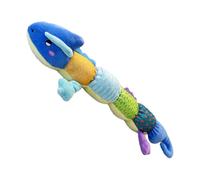 Iouyjiu Colorful Dog Chew Toy, Interactive Animal Designs Dog Toy, Fun Squeaky Pet Toys, Soft Animal Shaped Dog Toys for Small, Medium and Large Dogs, Pet (1 Piezas) Multicolor