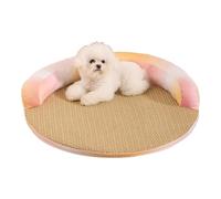 Iouyjiu Cooling Mat for Dogs - Removable Cooling Bed for Cats | Comfort Solution for Puppies Seniors | Pet Supplies for Bedroom Living Room Office Backyard Use