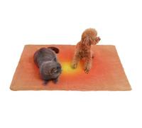 Iouyjiu Cozy Pet Warming Pad | Winter Heating Mat for Dogs & Cats | No Slip Soft Sleeping & Resting Bed for Kittens, Puppies Home & Travel Use