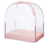 Iouyjiu Crib Tent, Breathable Mesh Pop-Up Canopy, Safety Crib Cover to Prevent Baby Climbing out, Toddler Bed Protection for Nursery Home Travel Daycare School Sleeping Area 27.56x51.18x55.12in