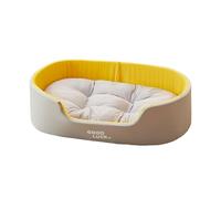 Iouyjiu Cushion Bed for Dogs, Soft Indoor Pet Bed, Washable Double Sided Dog Beds, Modern Four Seasons Pet Bed 19.69x13.78 Inches for Cats and Small to Large Dogs (Multicolor)