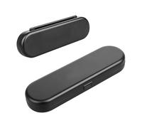 Iouyjiu Dart Storage Case, Hard Shell Carrying Box, Lightweight Shockproof Organizer, Secure Travel Bag, Holds Tips Shafts Flights, for Home Use, 15.5x5.0x2.1cm Black