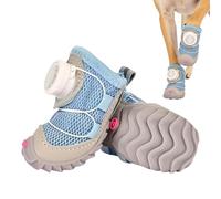 Iouyjiu Dog Boots - Waterproof Anti-Slip Pet Booties for Paws | Protective Footwear for Small Breed Puppies Dogs, Ideal for Winter Snow Rain Hot Pavement Running Outdoor Activities