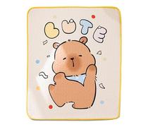 Iouyjiu Dog Cooling Mat, Cooling Sleeping Pad, Breathable Cat Blanket Lightweight and Washable Design for Outdoor Adventures, Long Car Rides, or Indoor Use, 1 Piece