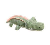 Iouyjiu Dog Plush Toys, Cute Dog Toy, Puppy Squeaky Chewer with Bite Resistant Material and Crocodile Fun Design for Interactive Indoor Pet Playtime, 14.57x6.3x2.76 Inches