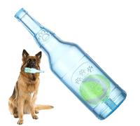 Iouyjiu Dog Toy Bottle, Interactive Squeak Toy, Teething Puppy Bottle with Floating and Lightweight Design for Versatile Play Indoors Outdoors or Even in Water, 1 Piece