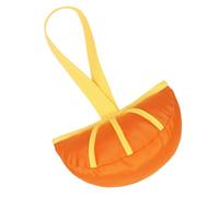Iouyjiu Durable Dog Treat Toy, Interactive Orange Segment Dog Toy, Sniffing Dog Activity Toy with Durable Chewable Segments for Small to Large Dogs, Featuring Orange Segment Design