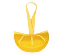Iouyjiu Durable Dog Treat Toy, Interactive Orange Segment Dog Toy, Sniffing Dog Activity Toy with Durable Chewable Segments for Small to Large Dogs, Featuring Orange Segment Design