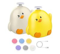 Iouyjiu Electric Nail File, Baby Nail Trimmer, Grinder, Gentle Fingernail Care, Diseño ergonómico, 6 cabezales de repuesto ideales para Newborns y Adultos, 2,76 x 2,76 x 1,77 pulgadas