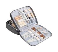 Iouyjiu Electronics Organizer, Travel Cord Organizer, Zippered Cord Case Portable and Multiple Compartments Design for Cables, Cosmetics, or Small Accessories, 1 Piece