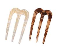 Iouyjiu Elegant French Hair Pins, Decorative Styling Forks, Fashionable Hair Accessories, Lightweight, Secure Grip Perfect for Daily Wear and Special Ocasión: 3,94 x 1,97 x 0,79 in