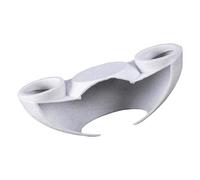 Iouyjiu Fish Tunnel, Aquarium Cave, Lightweight Fish Tank Decoration, Unique Hiding, Home Ornament for Tanks, Aquarium, Present, Travel,100g, White Color