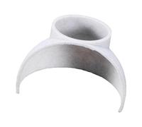 Iouyjiu Fish Tunnel, Aquarium Cave, Lightweight Fish Tank Decoration, Unique Hiding, Home Ornament for Tanks, Aquarium, Present, Travel,100g, White Color