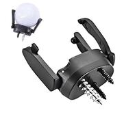 Iouyjiu Golf Ball Grabber - Folding Tripod Pickup Tool for Easy Retrieval | Aluminum Alloy Shaft with Portable Collapsibled Frame, Manual Ball Collector Stick for Yard Garden Ground Mud Pond Use