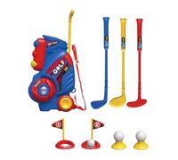 Iouyjiu Golf Clubs for Toddler 2-5, Portable Golf Club Set with Lightweight Clubs and Rolling Caddy, Fun Sports Toy for Kids Backyard Garden Indoor Training Birthday Party Gift 8.66x5.31x14.37in