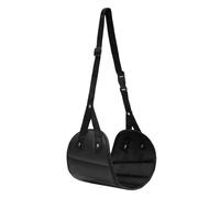 Iouyjiu Hamaca de pie para avión, cabestrillo de soporte para pies, soporte ajustable para las piernas, para coche, avión, viajes, autobús, negocios, oficina, camping