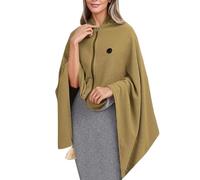 Iouyjiu Heated Shawl - 3 Level Adjustable Winter Wrap for Women | 4 Hour Auto Shut Off Heated Blanket for Car Camping Hiking Bed Home Travel, Electric Shawl for Cold Weather Indoor Outdoor Comfort