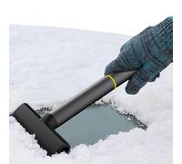 Iouyjiu Ice Scraper with Brush, Window Frost Removal Tool, Quick Scraper for Ice, Heavy Duty Frost Scraper, Ice Scraper with Extension, Ice and Snow Removal Tool, Professional Ice Scraper