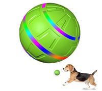 Iouyjiu Interactive Dog Toys Ball - Remote Control Activated Smart Rolling Ball for Small Medium Large Dogs | Rechargeable LED Flash Light Pet Toy for Exercise Training Play Fun Indoors Outdoors