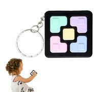 Iouyjiu Juego de Memoria Iluminado - Juego de Memoria para niños con iluminación rápida Brain Bolt Alimentado por batería - Llavero de Regalo portátil para niños, Adultos, Adolescentes, Mujeres,