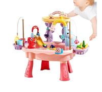 Iouyjiu Kids Water Table - Elephant Sensory Plays Stations for Toddlered Preschoolers | Colorful Flexible Activity Center with Interactive Sink Features, Outdoor Fun Toy for Backyard Beach Camping