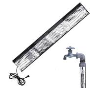 Iouyjiu Manta de calefacción para tuberías de agua | Aislamiento térmico Tubería Agua,Funda protectora para tuberías contra gel ático pared techo exterior
