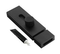 Iouyjiu Pestillo de puerta corredera,Cerradura de pestillo deslizante, Cerraduras de puerta correderas engrosadas Pestillo de adhesivo, Cerradura de resistente, pestillo de