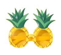 Iouyjiu Pineapple Sunglasses, Novelty Fruit Eyewear for Women Men Kids, Fun Tropical Glasses for Beach Travel Pool Party Summer Vacation Road Trip Stage Performances Photo Booth Props 16cm/6.3in