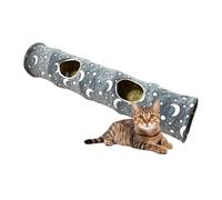 IOUYJIU Portable Cat Túnel | Plegable Crinkle Tunnel Toy Tube for Cats & Kittens | Entertaining Cat Tunnel Bag for Interior & Outdoor Fun, Perfect for Pet Playtime