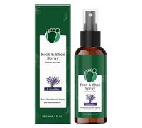 Iouyjiu Shoe Odor Spray, Lavender Foot Deodorizer, Scented Feet Spray, Natural Fragrance All Day Freshness Perfect for Gym, Travel, Home, Sports, 1.06x1.06x4.02 pulgadas