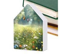 Iouyjiu Singing Bird Box - White Noise Music Device with Timer for Home Bedroom Garden | Motion Sensor Bird Chirping Box for Yoga SPA Meditation Relaxation Travel Bathroom Ambient Sound Therapys