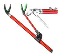 Iouyjiu Soporte para Cañas de en la Orilla, Soporte Ajustable para Cañas De En Orilla De Acero Inoxidable, Accesorios De para Bote Camping Hielo Actividades Al Aire Libre Lago Playa Muelle Río