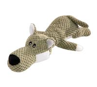 Iouyjiu Squeaky Dog Chew Toys, Teething Toys for Puppies, Soft Chew Toys for Small Dogs, Interactive Fun Dog Chew Toy 11.81x4.72x3.15 Inches for Small, Medium, Large Dogs (1 Piece)