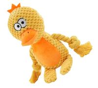 Iouyjiu Squeaky Dog Toy Plush, Interactive Dog Training Toy, Bite-Resistant Dog Chew Toy, Animal-Shaped Squeak Toys 10x6x24cm for Dogs, Indoor, Outdoor, Present, Behavioral Training