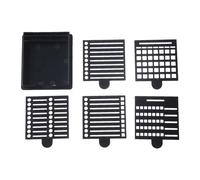 Iouyjiu Sticky Note Holder, Desktop Organizer, Memo Pad Stand, Compact Design Stencil Template Perfect for Home, Offices, Desk Organizer, 2.99x2.99x3.62 pulgadas