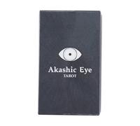 Iouyjiu Tarot Deck, Fate Adivination, Mystical Art, Spiritual Guidance Tool Eye Themed Design 79 Cards Ideal para Party Game and Travel Companion, 4,13 x 2,44 pulgadas