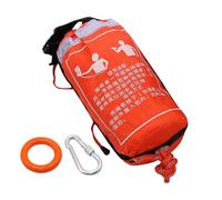 Iouyjiu Throwable Flotation Device, Floating Throw Bag with Strong Rescue Rope, Reflective Safety Gear for Drowning Prevention, Kayaking, Rafting, Boating, Marina, Pool, Flood, Lifeguard Use