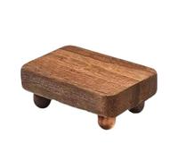 Iouyjiu Wooden Display Shelf, Stackable Storage Holder, Home Organizer Rack, Decorative Shelf Stand with Elegant Wood Design for Small Spaces, Apartments, or Offices, 1 Piece