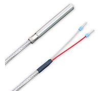 iOVEO 039HG01201 - PT100 - Sensor de gases de humo, sensor de temperatura hasta 400 °C, con cable de conexión GLS, 1 metro
