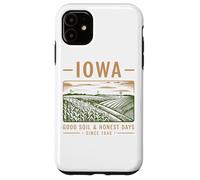 Iowa Good Soil Días honestos desde 1846 Carcasa para iPhone 11