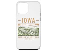 Iowa Good Soil Días honestos desde 1846 Carcasa para iPhone 12 mini