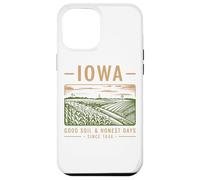 Iowa Good Soil Días honestos desde 1846 Carcasa para iPhone 12 Pro Max