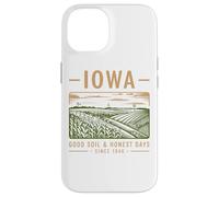 Iowa Good Soil Días honestos desde 1846 Carcasa para iPhone 14